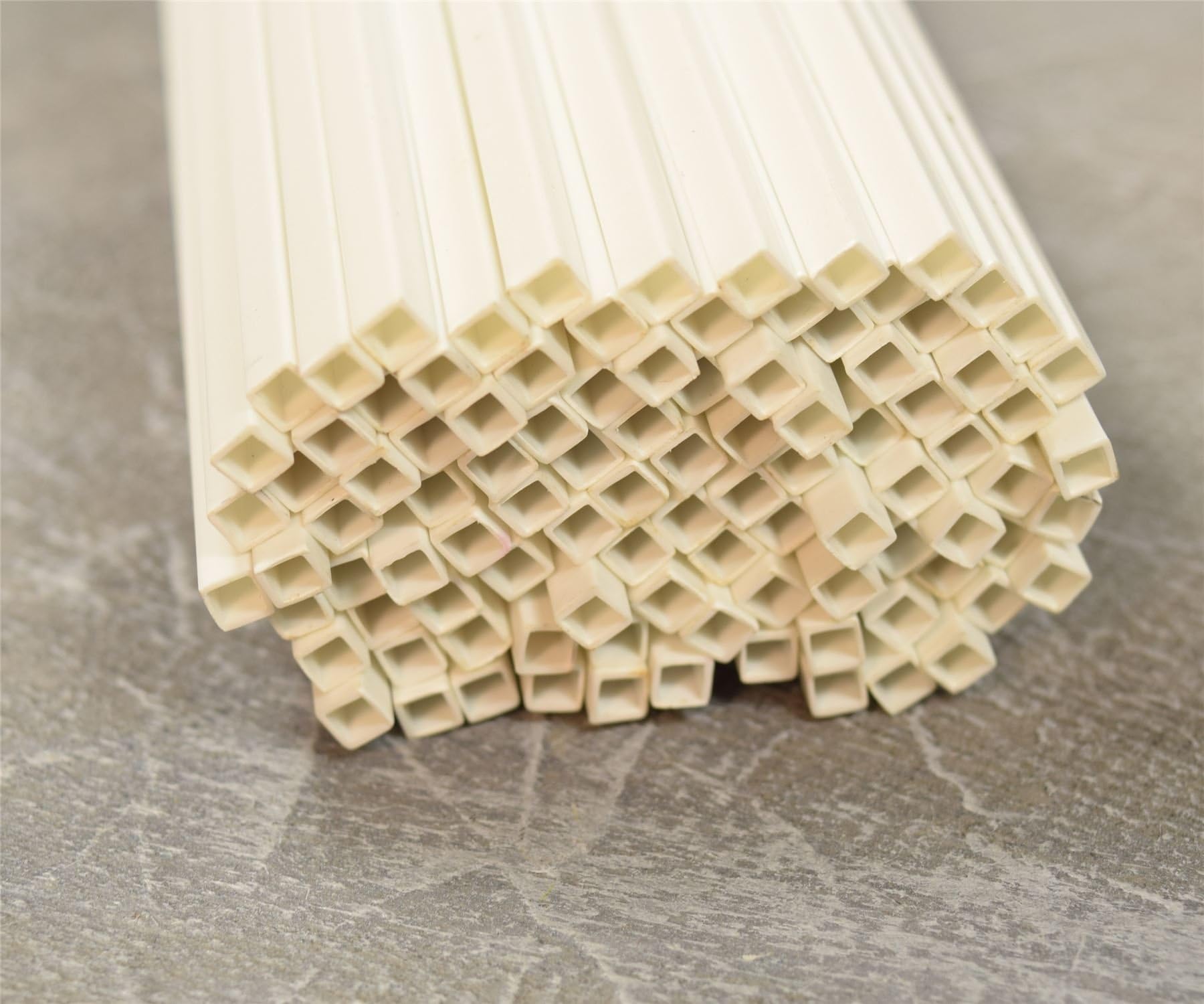 War World Scenics Square ABS Plastic Tube 250mm Length (Choose Size) – Plasticard Styrene Architectural Modelling Model Making Building DIY Materials Construction