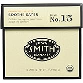 STEVEN SMITH TEAMAKER Smith Teamaker Organic Soothe Sayer No. 15 (Caffeine-free Organic Wellness Tea), 1.05 Oz, 15Count