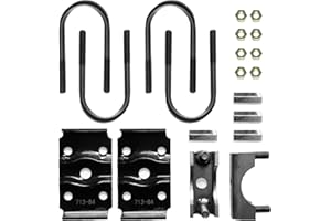 AGILLE K7138400 Axle Conversion Kit Compatible with Dexter AXLE Dexter K7138400 Conversion Kit, 3500# 2-3/8" Tube Trailer Axle Lift Kit, Include Spring Seat, Nut, U-Bolt, Tie Plate, Instruction Sheet