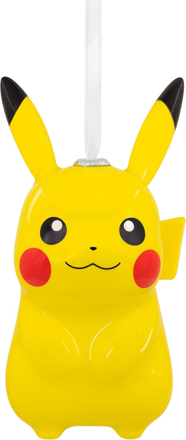 Hallmark Christmas Ornament, Pokémon Pikachu, Decoupage