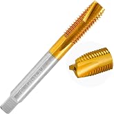 3/8"-24 UNF Spiral Point Thread Tap for Stainless Steel and Metal | 3/8-24 UNF M2 HSS Right Hand Thread Milling Tap