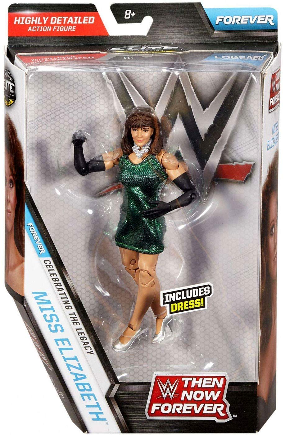 Photo 1 of WWE Elite Collection Then Now Forever Miss Elizabeth Action Figure