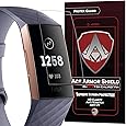 Ace Armorshield (8 Pack) Premium HD Waterproof Screen Protector Compatible with Fitbit Charge 3 / Charge 3 SE