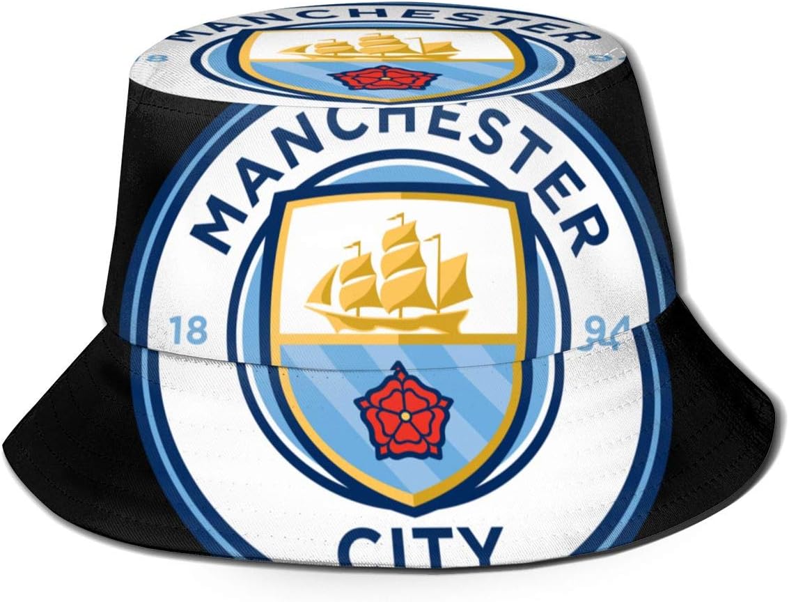 Manchester City Safe from Pollution and Dust Comfortable Unisex Adult Easy Care Lightweight Breathable and Foldable Hats