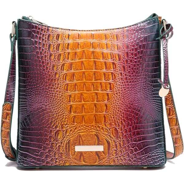 ICOLRAE Women's Small Quilted Crossbody Bag - Vegan Leather, Gold Chain Strap, Designer Phone Wallet Purse - View #10