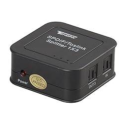 Tendak Digital Optical Audio Splitter SPDIF/Toslink