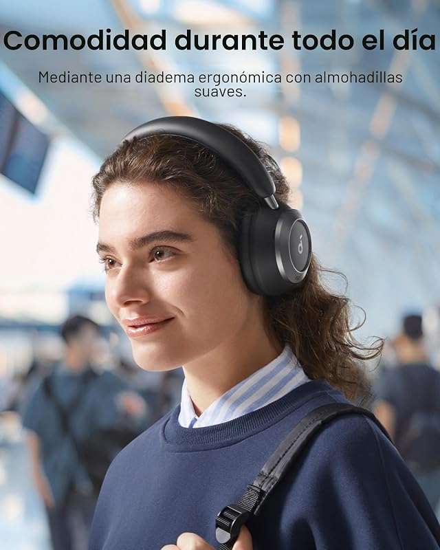 Space One de Anker Pro Auriculares ANC Adaptativa de, LDAC, 60H