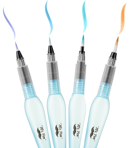 Amazon.com: Pentel Paint Brushes, Neo Sable, Set of 3 XZBNR-3S