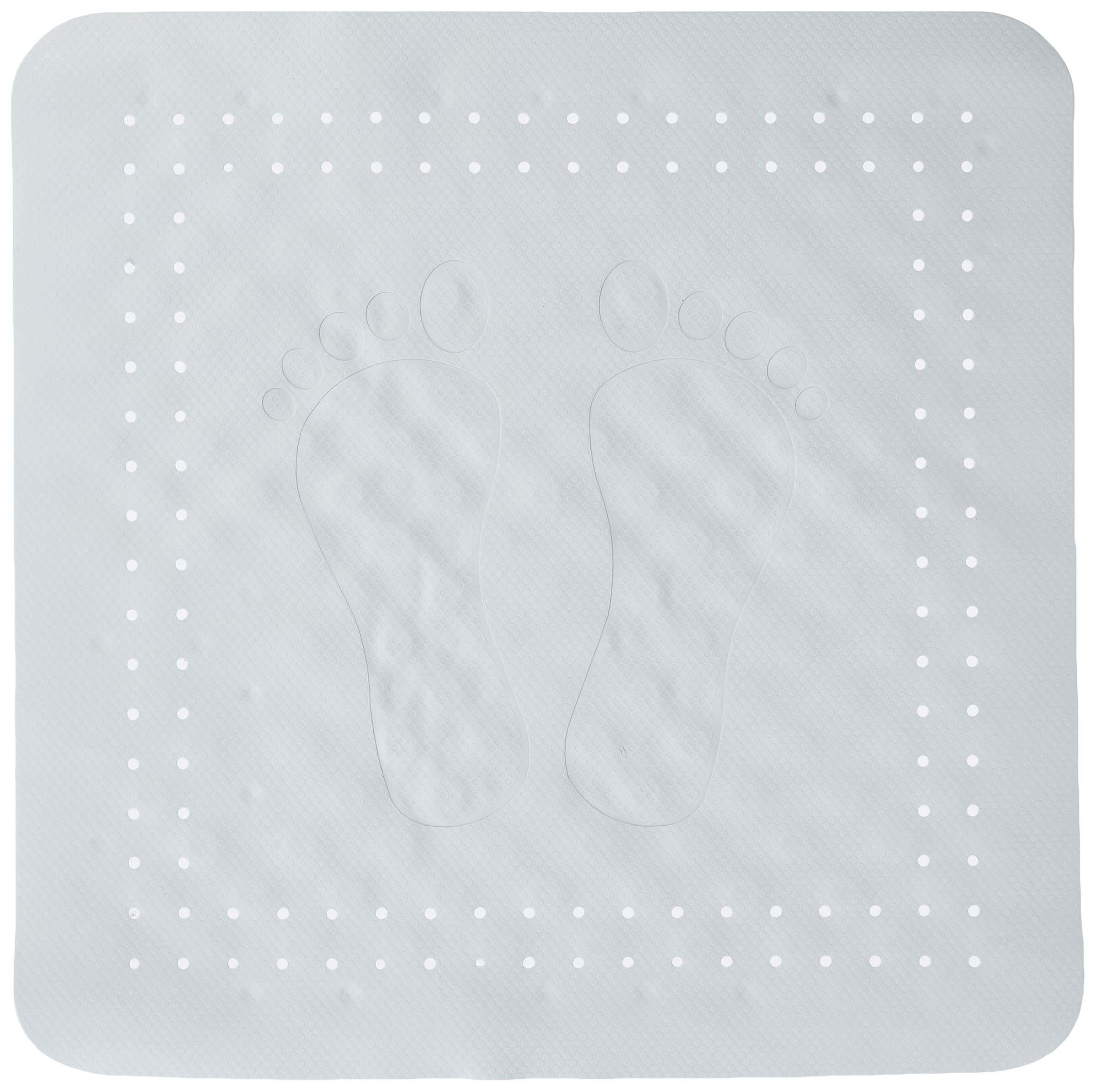 Kleine Wolke "Foot Shower Mat, Grey, 55 x 55 cm