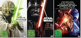 Star Wars Saga I-VI+VII (Teil 1+2+3+4+5+6+7) * DVD Set (inkl. Das Erwachen der Macht)
