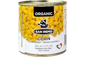 San Remo Organic Corn, 341ml