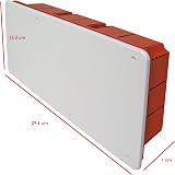 Poly Pool PP0591 Recessed Junction Box with Lid Rectangular Electric Wall Box view 4