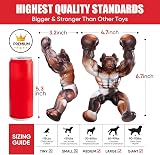 Zinbo Dog Toys for Aggressive Chewers Durable Nylon Bone Large Beef Flavor view 5