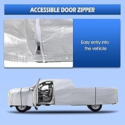 Truck Cover Waterproof All Weather, 6 Layers Pickup
