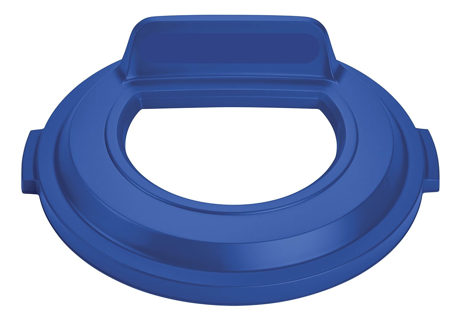 Rubbermaid Commercial Brute Recycling Lid, Open Top, 32 gal - Blue, 2017965