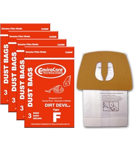 Dirt Devil F タイプ 掃除機用 紙パック (10個入り) Amazon.com - Dirt Devil Type F Vacuum Cleaner Bags (10-Pack