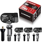 TPMS Sensor, 315MHz Honda Tire Pressure Monitoring System Sensor, 4 Pack | Compatible for Honda Accord 08-12, Fit 2008, CRV 07-11, Replaces 42753SWA316 42753SWA315 - 4 Replaceable Valve Stems