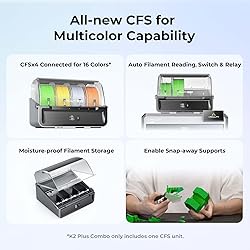 Creality K2 Plus Combo 3D Printer, Multi Color