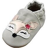 iEvolve Baby Leather Shoes Soft First Walker Shoes Crib Shoes Moccasins for Toddlers