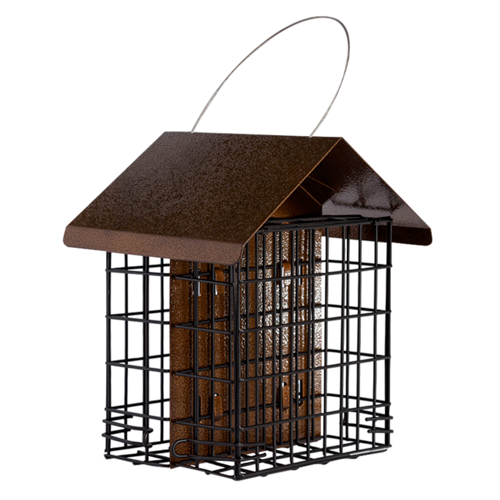 Mua Suet Feeder for Outside Hanging Metal Roof, Woodpecker Feeder, Two
