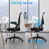 naspaluro Ergonomic Office Chair with 90° Flip-up Armrests, Lumbar Support view 5
