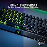 Razer BlackWidow V3 Mini HyperSpeed Wireless 65% Keyboard Yellow Switch view 5