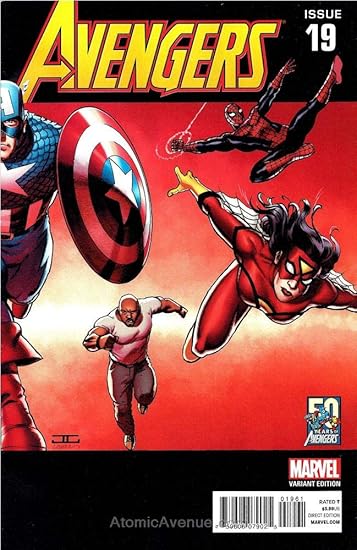 Amazon Com Avengers 5th Series 19e Vf Nm Marvel Comic Book Entertainment Collectibles