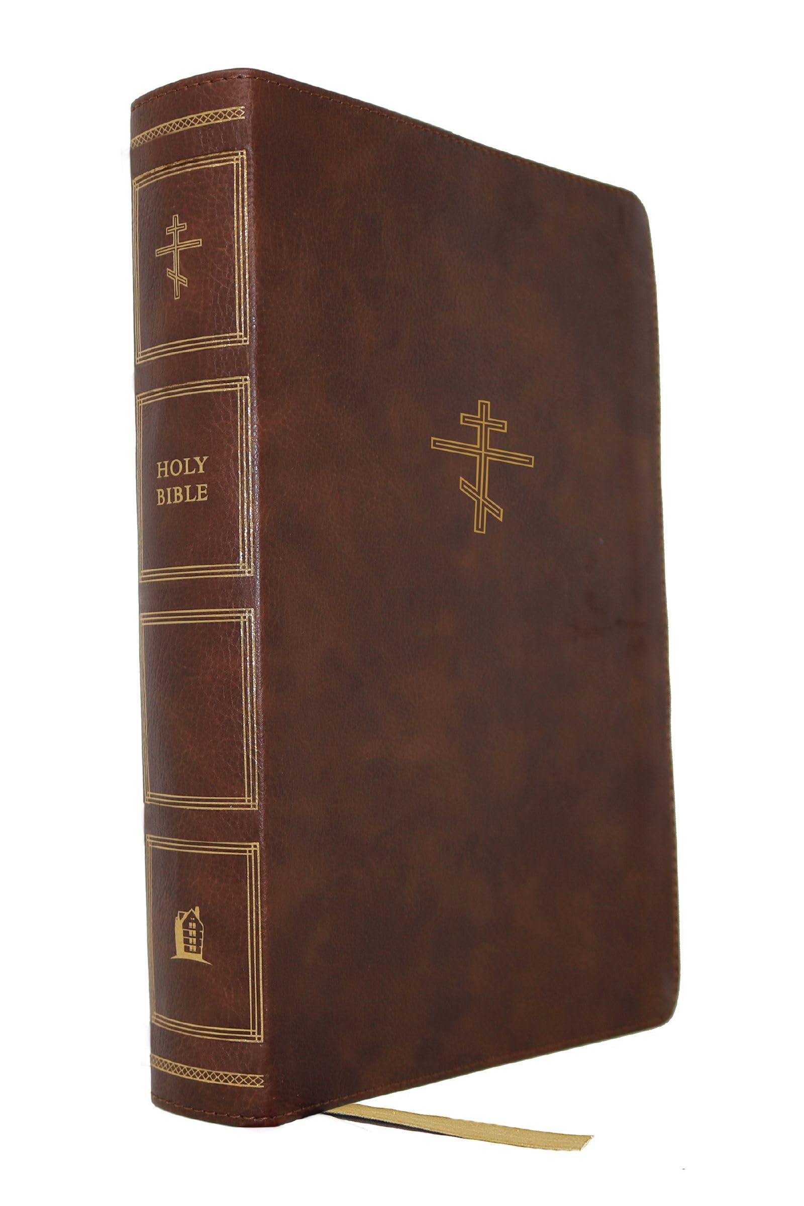 The Orthodox Study Bible, Brown Leathersoft: Ancient Christianity Speaks to Today's World Image
