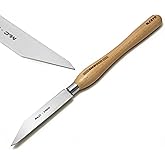 BMWOOD M2 Cryo HSS 2mm Thin Parting Tool with 12-1/2" Beech Handle for Woodlathe Chisels