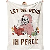 Stelogiift Gifts for Book Lovers Blanket, Books Lover Gifts for Women, Gift for Reader, Christmas Birthday Gift for Books Lover, Librarian/Book Nerd/Bookworm, Librarian Teacher, 60"x50"