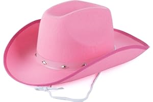 Funny Party Hats Cowboy Hat - Studded Cowboy Hat - Cowboy Costume Accessories - Western Cowboy Hat