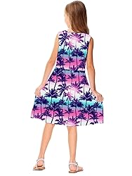 Remimi Girl Hawaiian Sundress Summer Luau Party