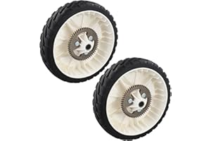 Replacement Rear Drive Wheel for Toro 22 Inch Mowers 20332 20333 20334 20337 20372 20373 8 Inch Diameter with Rubber Traction