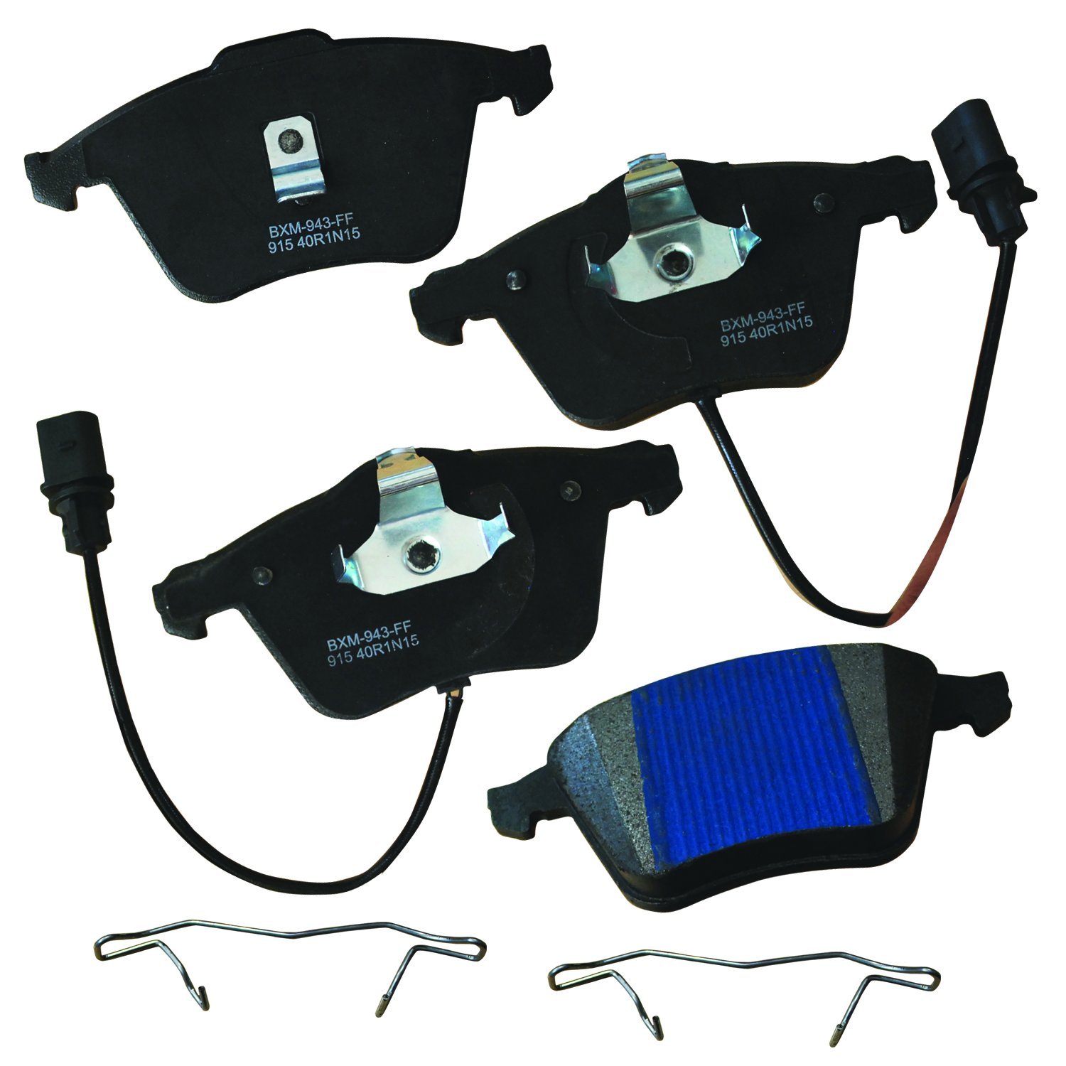 Bendix Premium SBM915 Semi-Metallic Front Brake Pads for Audi A4 2006-2005,A4 Quattro 2006-2005,A6 2004-2002,A6 Quattro 2004-2002,A6 Quattro 2006,Allroad Quattro 2005-2001,S6 2004-2002,Saab 9-3 2011 Image Bendix Premium SBM915 Semi-Metallic Front Brake Pads for Audi A4 2006-2005,A4 Quattro 2006-2005,A6 2004-2002,A6 Quattro 2004-2002,A6 Quattro 2006,Allroad Quattro 2005-2001,S6 2004-2002,Saab 9-3 2011 Image