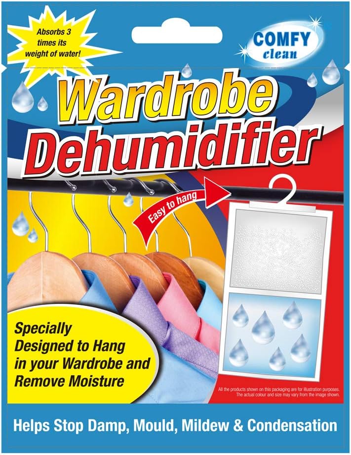 Comfy Clean Wardrobe Dehumidifier 230g