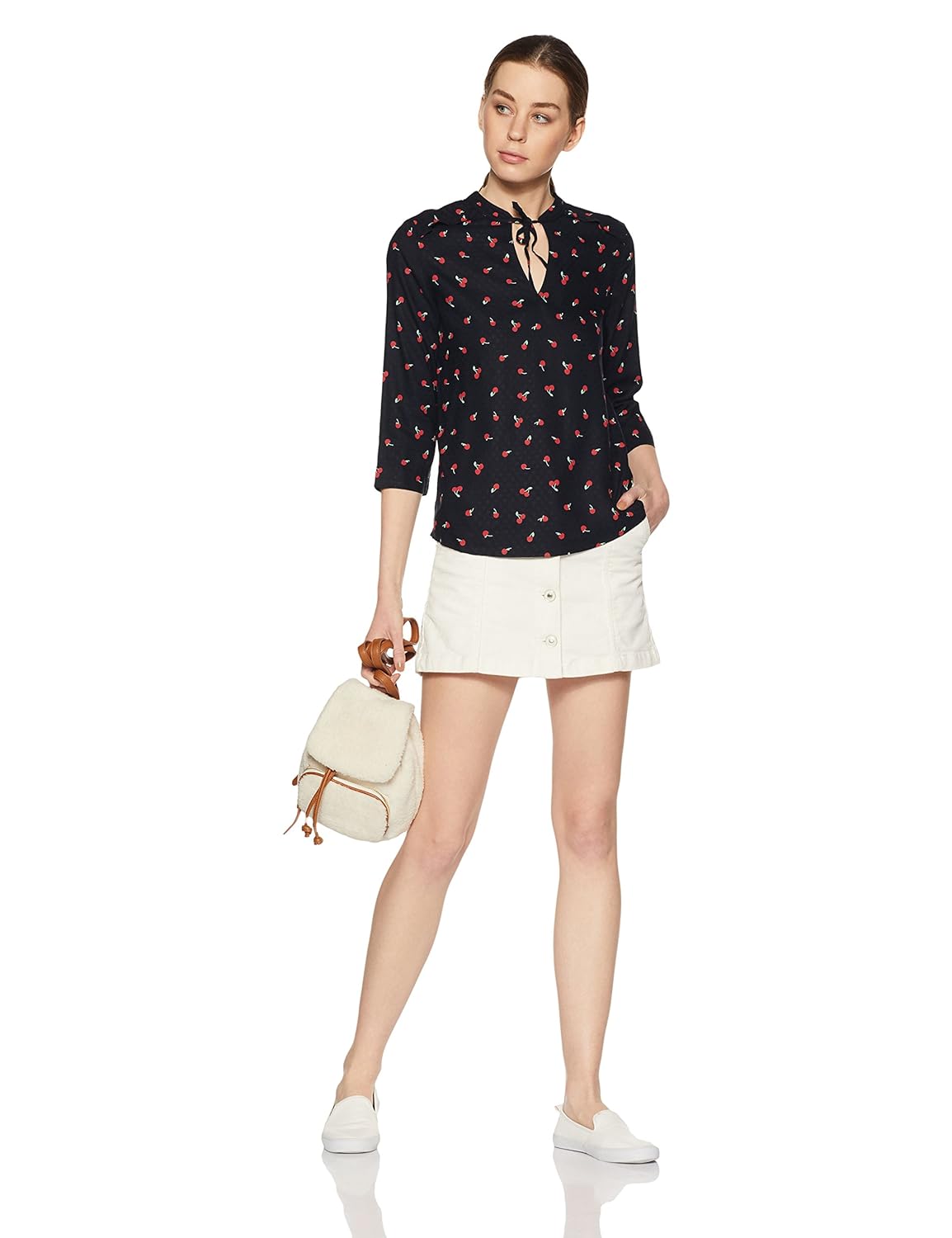 marks & spencer women's floral regular fit shirt