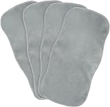 Bambino Mio Reusable Nappy Liners Pack of 8 - 29x19 cm, Contoured view 3