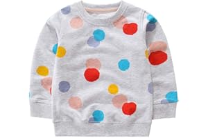 Bumeex Toddler Girl Sweatshirt Clothes Outfit,Cotton Crewneck Christmas Clothing