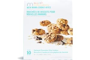 Milkmakers New Mama Cookie Bites, Oatmeal Chocolate Chip, 10 Count, 570g