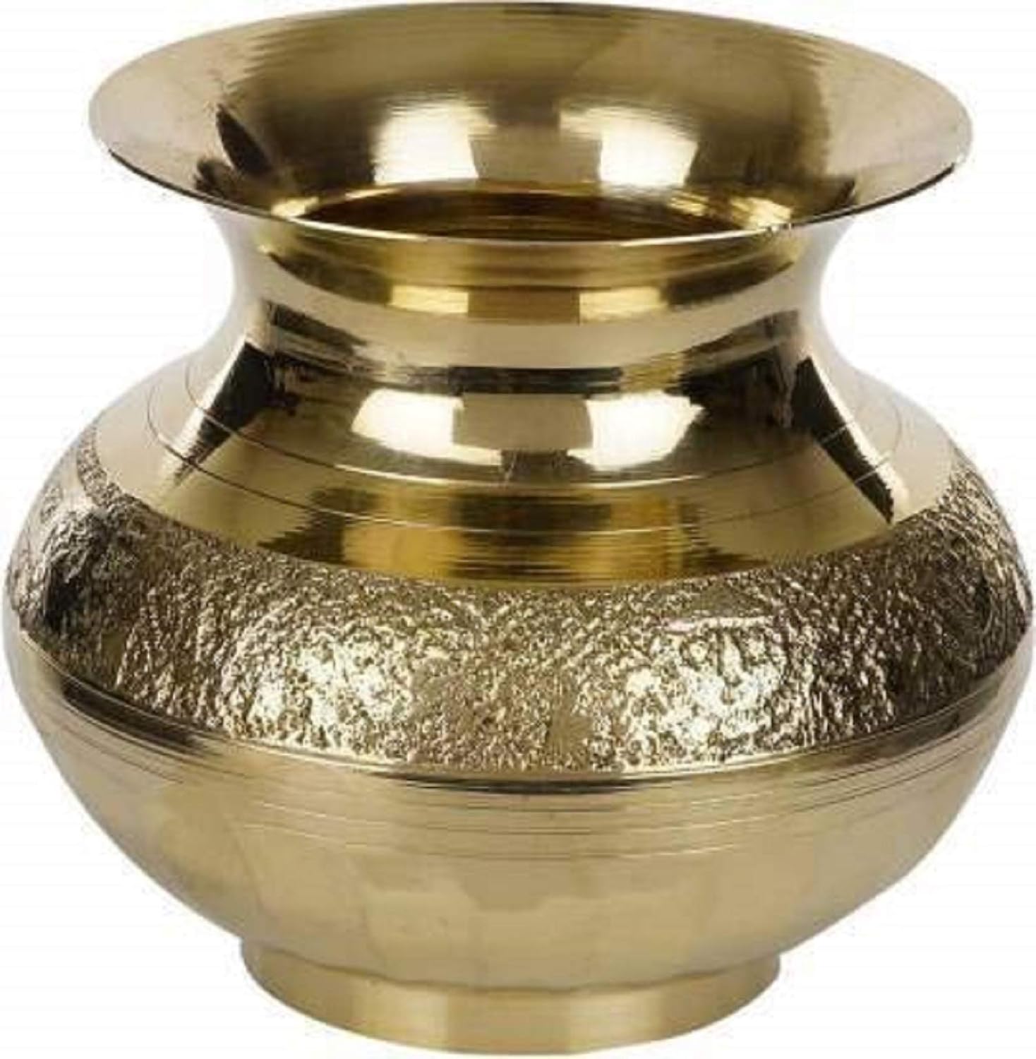 Buy Rudram Medium Om Kalash Brass Pot Pooja Items Indian Lota