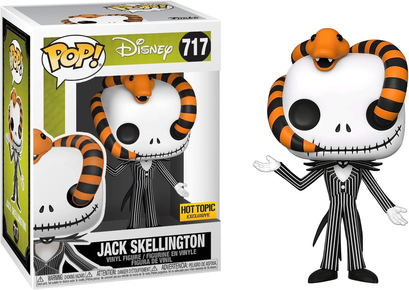 funko pop jack skellington hot topic