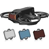RCGEEK 3 Pack ND Lens Filters Set for DJI Avata 2 Accessories | Plastics Gimbal Camera Lens Filters for DJI Avata 2 Outdoor Shooting and Video Production (CPL, UV, ND8)