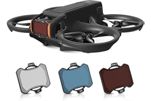 RCGEEK ND Filters Set for DJI Avata 2 Accessories, 3 Pack Gimbal Camera Len Filters for DJI Avata 2 (CPL, UV, ND8)