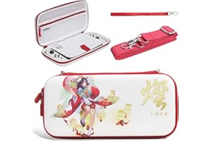 Carrying Case for Nintendo Switch /OLED/Lite, Portable Hard Shell Pouch for Switch Console Accessories Protective Travel Stor
