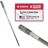 Water Connection, Anode Rod For Bradford White Water Heater, High-Grade AZ31 Magnesium, Thick 3/4" Diameter, Anode With 3&rdquo; Nipple For How Water Outlet, Extends the Life of Your Tank, 46.5" long.