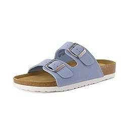CUSHIONAIRE Lane Cork Footbed Sandals for Women