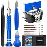 Watch Back Remover Tool, Watch Battery Replacement Tool Kit, Watch Case Opener Tool, Professional for Battery Replacement, Ga