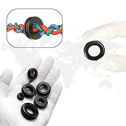 Rubber Grommets for Wiring-205pcs in 9 Sizes