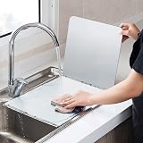 hicoosee Portable Splatter Guard Nonstick Oil Splash Shield for Cooking view 5