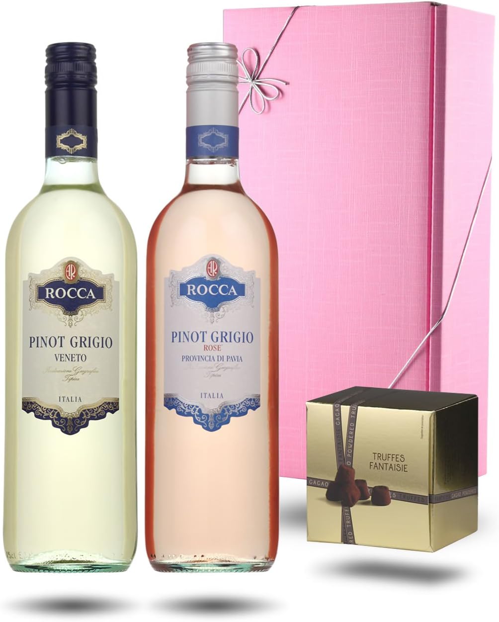 Pretty In Pink, Pinot Grigio Duo Gift Box